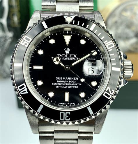 quotazione rolex submariner date usato 1995|Rolex Submariner Date 16610 anno 1995 .